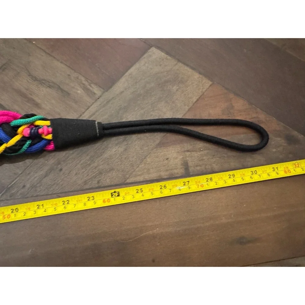 Vintage 80's Women's Beaded Stretch Boho Belt 31